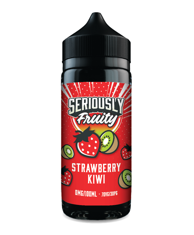 Seriously fruity strawberry kiwi 100ml shortfill