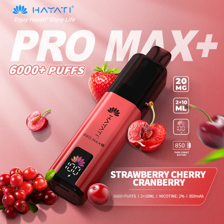 Hayati Pro Max Plus 6000 Prefilled Pod Kit