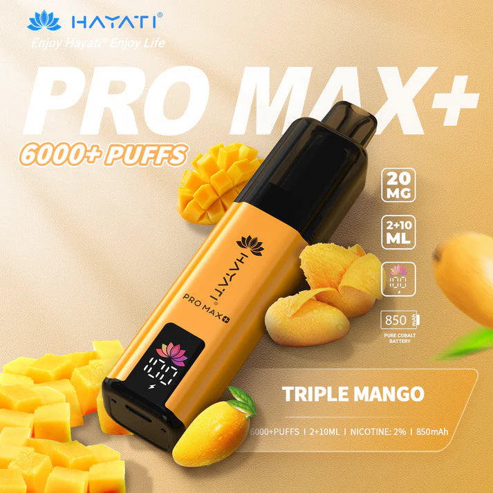 Hayati Pro Max Plus 6000 Prefilled Pod Kit