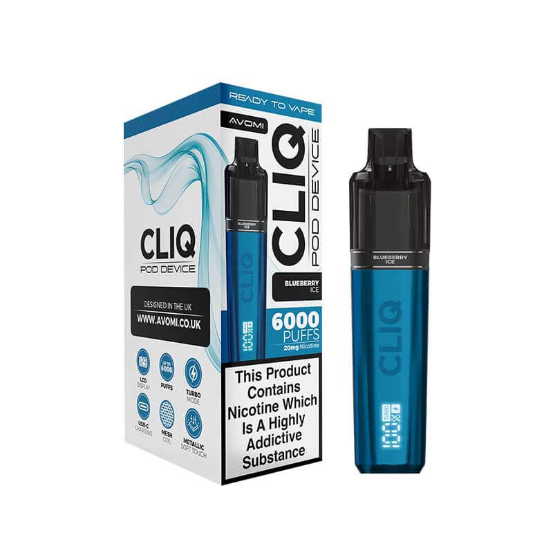 Avomi Cliq 6000 Puff Prefilled Pod Kit