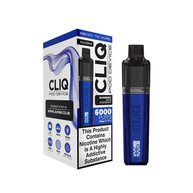Avomi Cliq 6000 Puff Prefilled Pod Kit