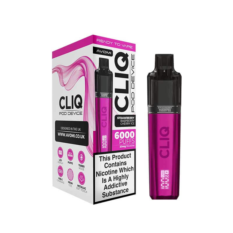 Avomi Cliq 6000 Puff Prefilled Pod Kit