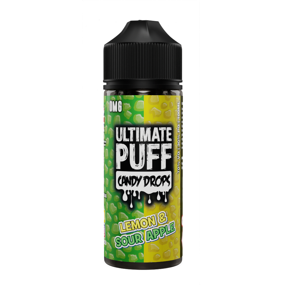 Ultimate Puff Candy Drops Lemon & Sour Apple