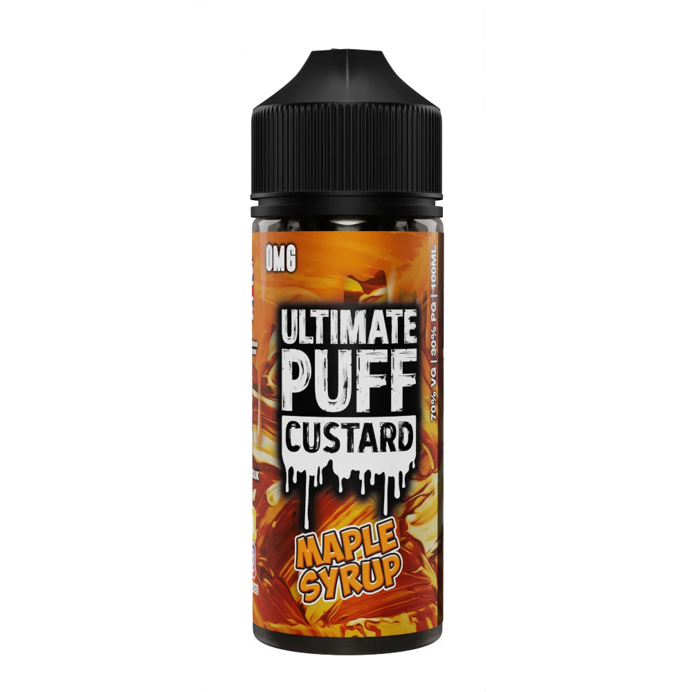 Ultimate Puff Custard Maple Syrup