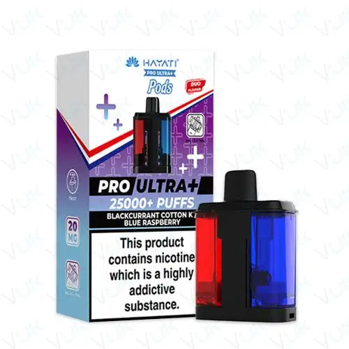 Hayati Pro Ultra Plus 25K Prefilled Pods | Duo Flavour