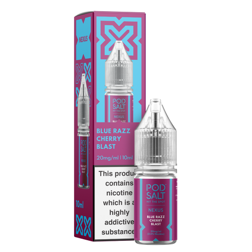 Pod Salt Nexus Blue razz Cherry Blast