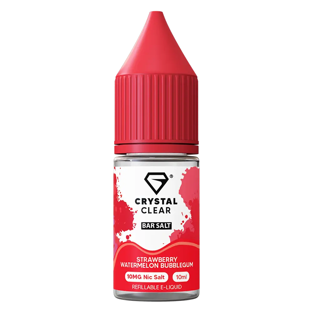 Crystal Clear Bar Salts Strawberry Watermelon Bubblegum