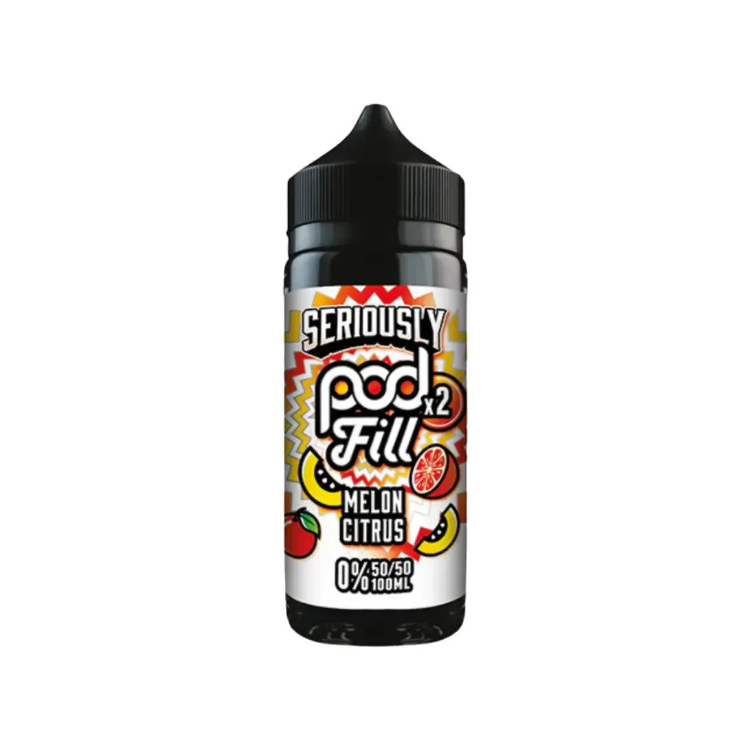 Seriously pod fill melon citrus 100ml shortfill