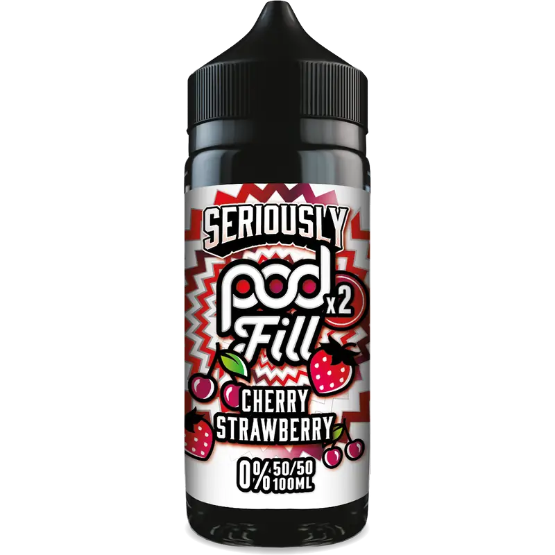 Seriously pod fill cherry strawberry 100ml shortfill