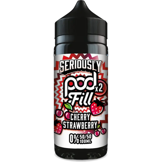 Seriously pod fill cherry strawberry 100ml shortfill