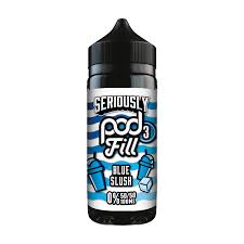 Seriously pod fill 3 blue slush 100ml shortfill
