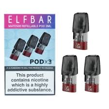 Elf Bar Mate 500 Refillable Pods