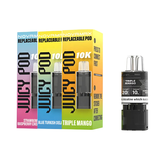 Juicy Pod NovaMax 10K Prefilled Replacement Pods