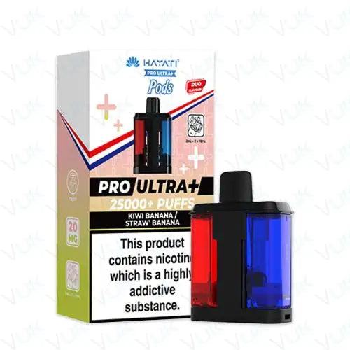 Hayati Pro Ultra Plus 25K Prefilled Pods | Duo Flavour
