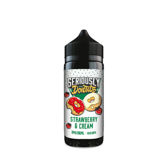 Seriously Donuts strawberry & cream 100ml shortfill