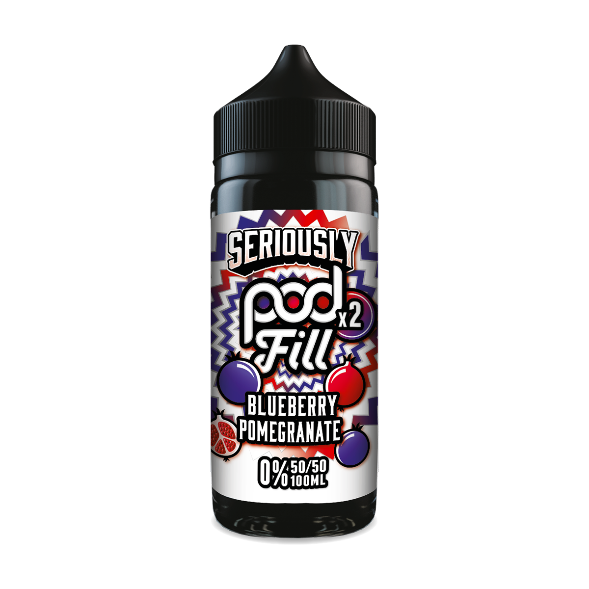 Seriously pod fill blueberry pomegranate 100ml shortfill
