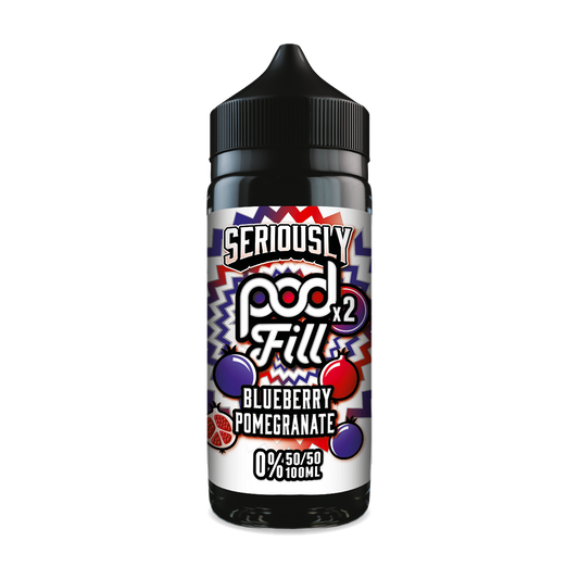 Seriously pod fill blueberry pomegranate 100ml shortfill