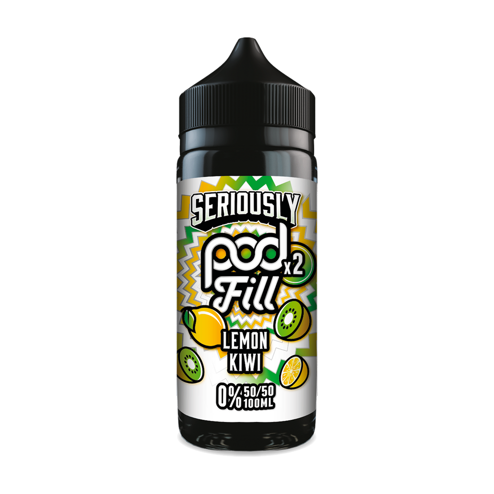 Seriously pod fill lemon kiwi 100ml shortfill