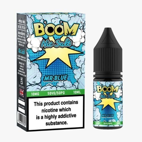 Shop Boom Nic Salt 10ml E - Liquids - Pack Of 5 - Boom Nic Salt 10ml E - Liquids - Pack Of 5 - Vape Blaze