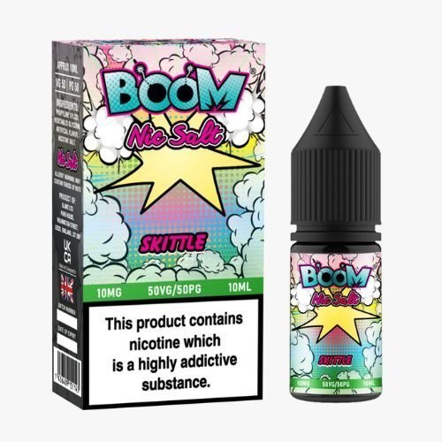 Shop Boom Nic Salt 10ml E - Liquids - Pack Of 5 - Boom Nic Salt 10ml E - Liquids - Pack Of 5 - Vape Blaze