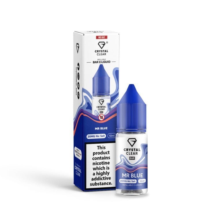 Shop Crystal Clear Nic Salt 10ml E - liquids(BOX OF 10) - Crystal Clear Nic Salt 10ml E - liquids(BOX OF 10) - Vape Blaze