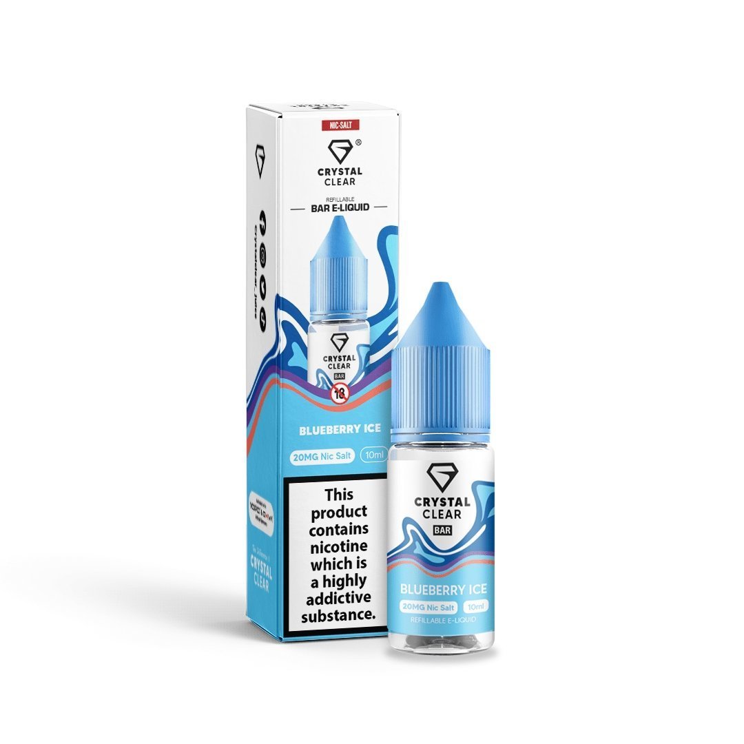 Shop Crystal Clear Nic Salt 10ml E - liquids(BOX OF 10) - Crystal Clear Nic Salt 10ml E - liquids(BOX OF 10) - Vape Blaze