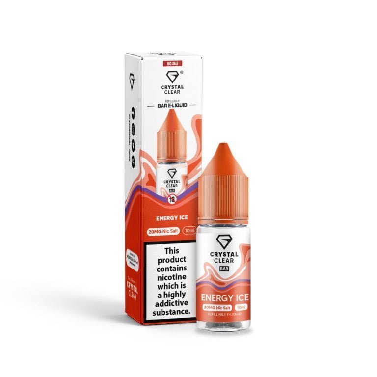 Shop Crystal Clear Nic Salt 10ml E - liquids(BOX OF 10) - Crystal Clear Nic Salt 10ml E - liquids(BOX OF 10) - Vape Blaze