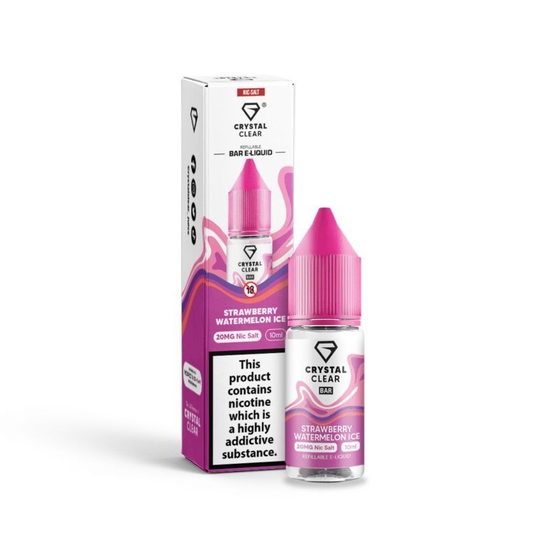 Shop Crystal Clear Nic Salt 10ml E - liquids(BOX OF 10) - Crystal Clear Nic Salt 10ml E - liquids(BOX OF 10) - Vape Blaze