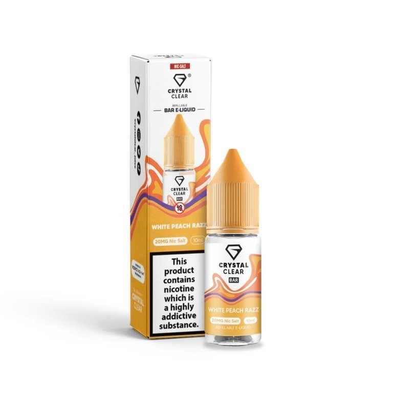 Shop Crystal Clear Nic Salt 10ml E - liquids(BOX OF 10) - Crystal Clear Nic Salt 10ml E - liquids(BOX OF 10) - Vape Blaze