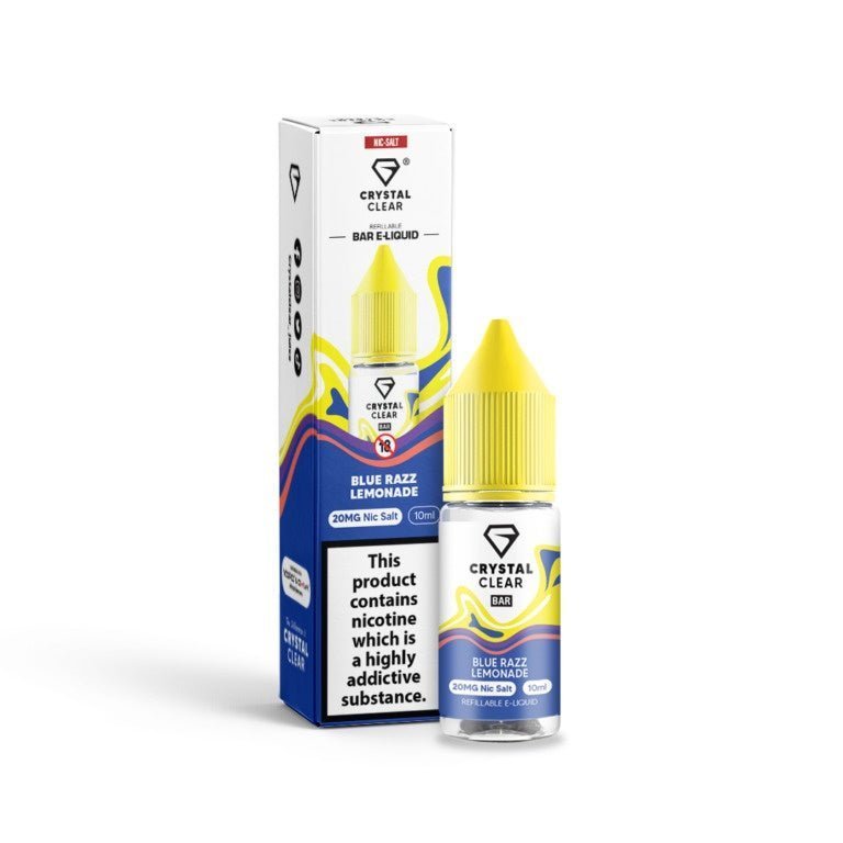 Shop Crystal Clear Nic Salt 10ml E - liquids(BOX OF 10) - Crystal Clear Nic Salt 10ml E - liquids(BOX OF 10) - Vape Blaze