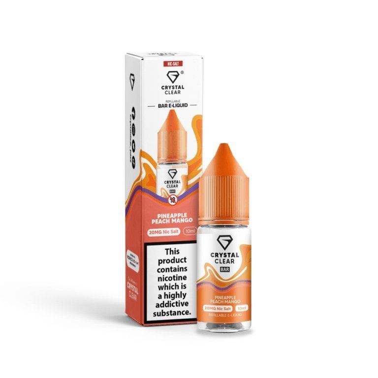 Shop Crystal Clear Nic Salt 10ml E - liquids(BOX OF 10) - Crystal Clear Nic Salt 10ml E - liquids(BOX OF 10) - Vape Blaze