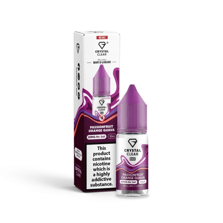 Shop Crystal Clear Nic Salt 10ml E - liquids(BOX OF 10) - Crystal Clear Nic Salt 10ml E - liquids(BOX OF 10) - Vape Blaze