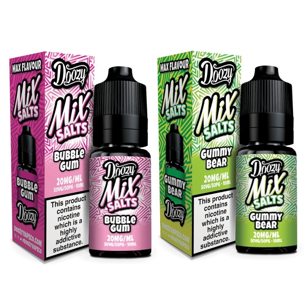 Shop Doozy Mix Salts - 10ml - Nic Salts - Box of 10 - Doozy Mix Salts - 10ml - Nic Salts - Box of 10 - Vape Blaze