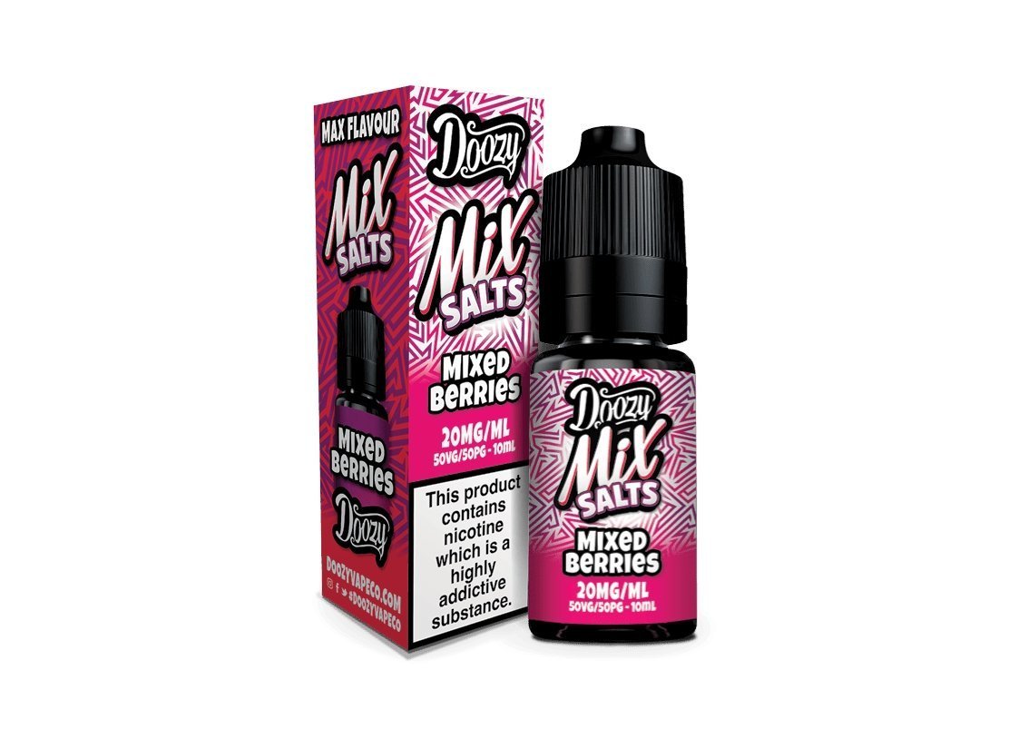 Shop Doozy Mix Salts - 10ml - Nic Salts - Box of 10 - Doozy Mix Salts - 10ml - Nic Salts - Box of 10 - Vape Blaze