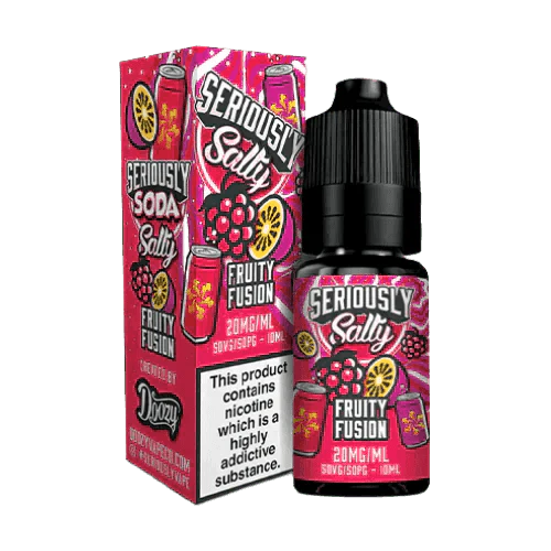 Shop Doozy Seriously Soda Nic Salt 10ml E - Liquids Box of 10 - Doozy Seriously Soda Nic Salt 10ml E - Liquids Box of 10 - Vape Blaze
