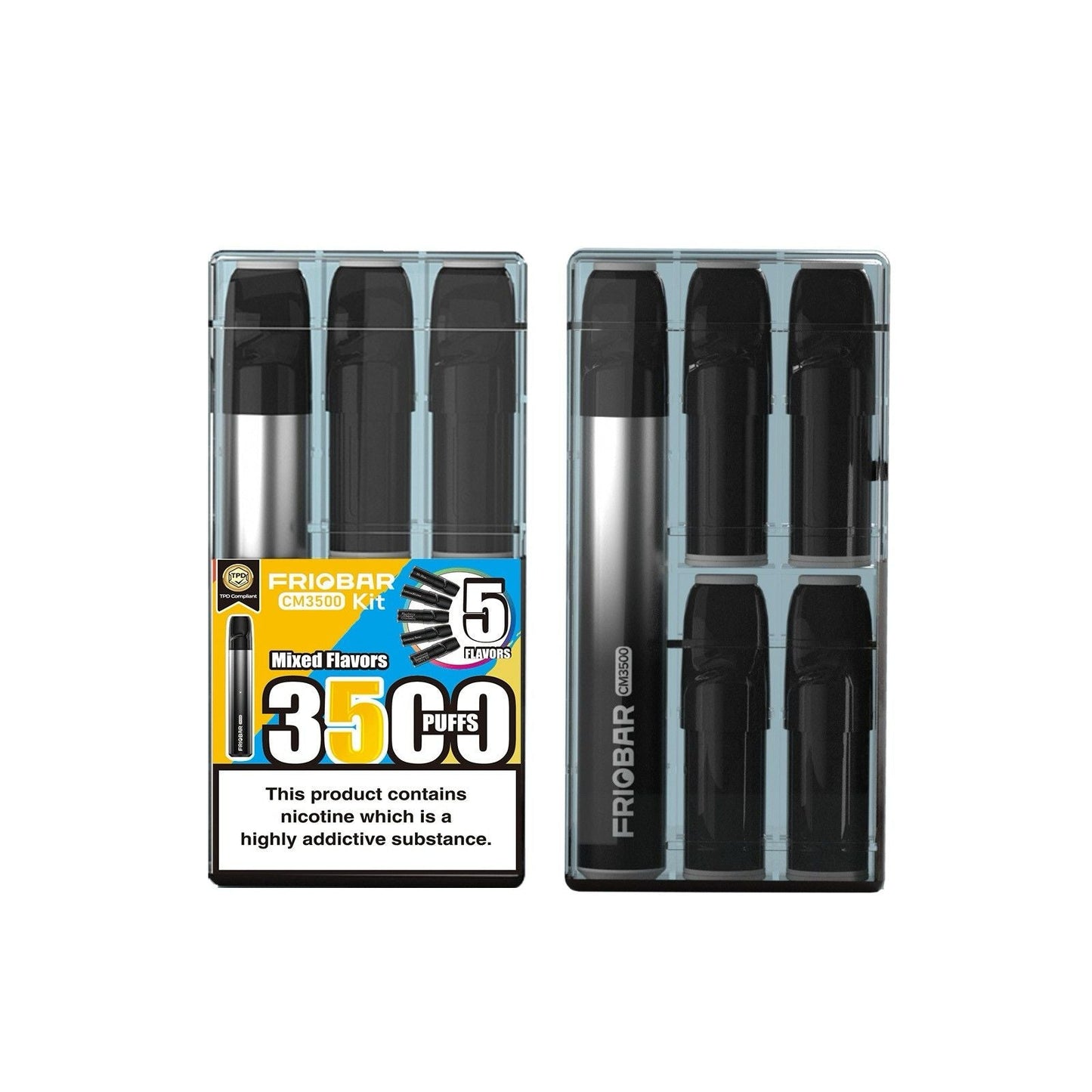 Shop Freemax Friobar 3500 Puffs Pod Sytem Kit - Freemax Friobar 3500 Puffs Pod Sytem Kit - Vape Blaze