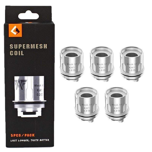 Shop Geek Vape Super Mesh X2 And X1 0.20 ohm - Coils - 5pack - Geek Vape Super Mesh X2 And X1 0.20 ohm - Coils - 5pack - Vape Blaze