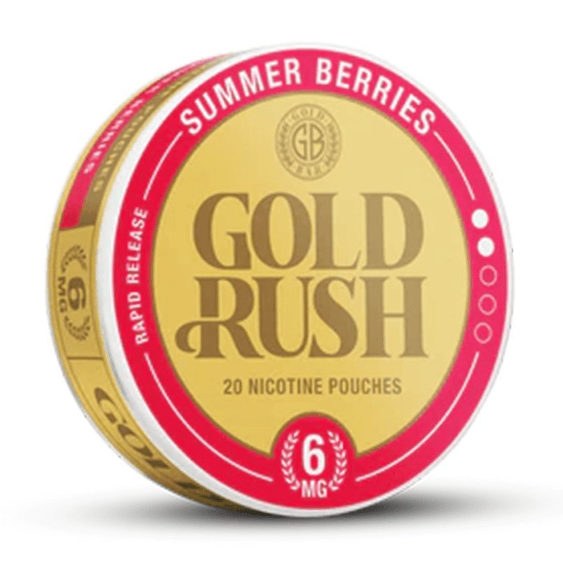 Shop Gold Rush Nicotine Pouches by Gold Bar - Gold Rush Nicotine Pouches by Gold Bar - Vape Blaze