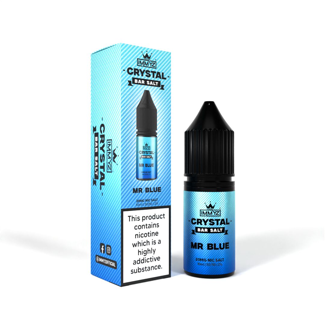 Shop IMMYZ Crystal Bar Nic Salt 10ml E - liquid Pack of 10 - IMMYZ Crystal Bar Nic Salt 10ml E - liquid Pack of 10 - Vape Blaze