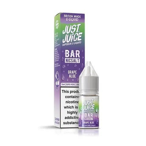 Shop Just Juice Bar Nic Salt 10ml E - Liquid Box of 10 - Just Juice Bar Nic Salt 10ml E - Liquid Box of 10 - Vape Blaze