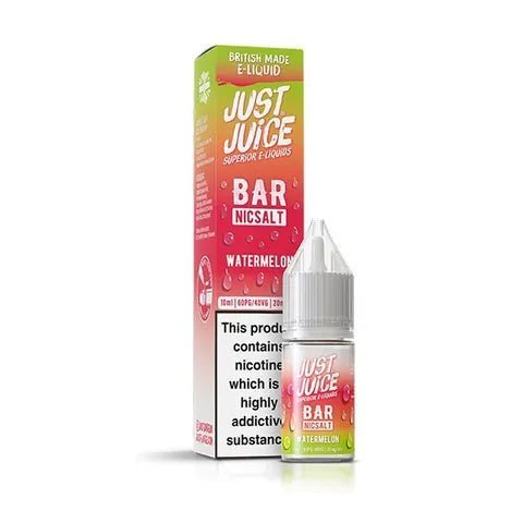 Shop Just Juice Bar Nic Salt 10ml E - Liquid Box of 10 - Just Juice Bar Nic Salt 10ml E - Liquid Box of 10 - Vape Blaze