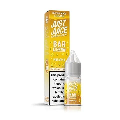 Shop Just Juice Bar Nic Salt 10ml E - Liquid Box of 10 - Just Juice Bar Nic Salt 10ml E - Liquid Box of 10 - Vape Blaze