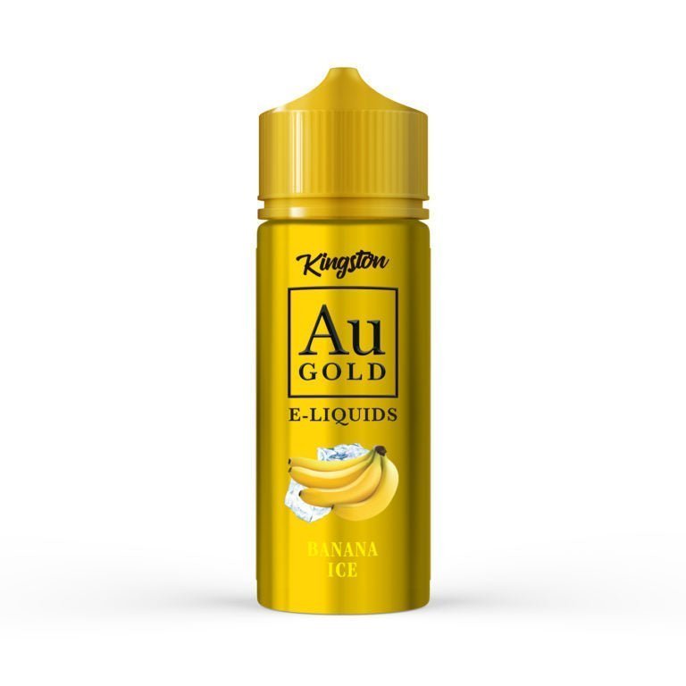 Shop Kingston AU Gold 100ml E - liquid Shortfill - Kingston AU Gold 100ml E - liquid Shortfill - Vape Blaze