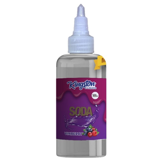 Shop Kingston E - liquids Soda 500ml Shortfill - Kingston E - liquids Soda 500ml Shortfill - Vape Blaze