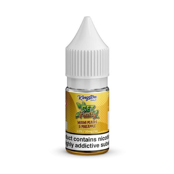 Shop Kingston Salt Get Fruity Nic Salt 10ml - Box of 10 - Kingston Salt Get Fruity Nic Salt 10ml - Box of 10 - Vape Blaze