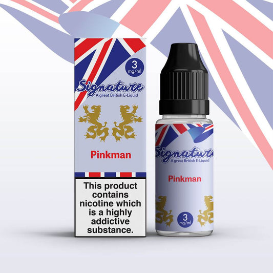 Shop Signature Pinkman - 10ml (Pack of 10) - Signature Pinkman - 10ml (Pack of 10) - Vape Blaze