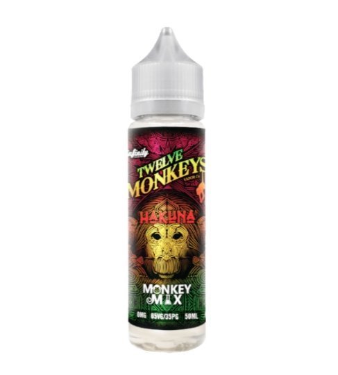 Shop Twelve Monkeys 50ml Shortfill - Twelve Monkeys 50ml Shortfill - Vape Blaze