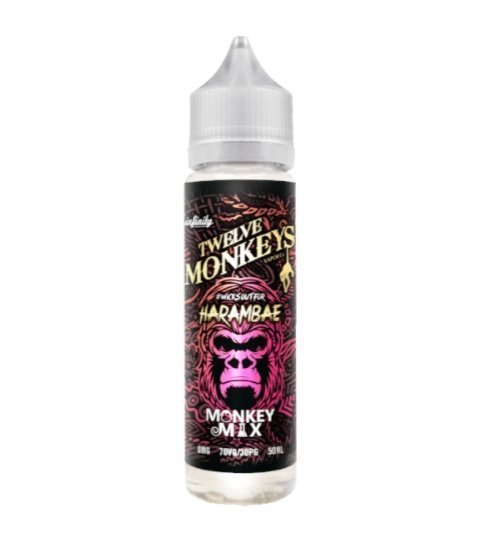 Shop Twelve Monkeys 50ml Shortfill - Twelve Monkeys 50ml Shortfill - Vape Blaze