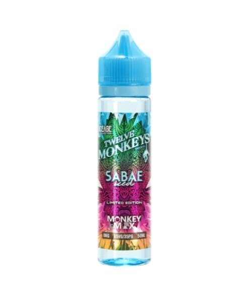 Shop Twelve Monkeys Iced 50ml Shortfill - Twelve Monkeys Iced 50ml Shortfill - Vape Blaze
