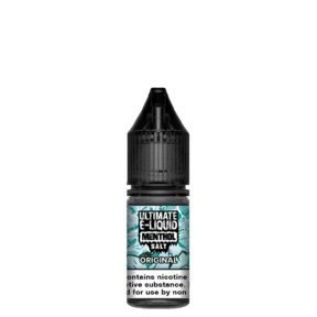 Shop Ultimate E - Liquid Menthol Nic Salt Box of 10 - Ultimate E - Liquid Menthol Nic Salt Box of 10 - Vape Blaze